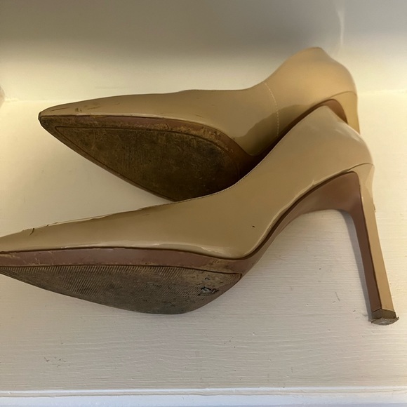 Nine West tan high heels. - Picture 4 of 4